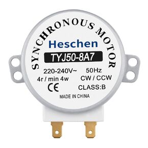 Synchronous Motor TYJ50-8A7 220-240VAC 4R/Min CW/CCW 50Hz for Microwave Oven Turn Table