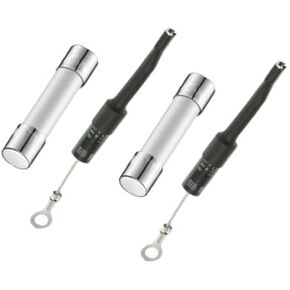 WPR9800486 WP8183507 Microwave High Voltage Diode and Microwave Fuse Set,Replaces for Whirlpool (V10-20A) R9800486, AP6014695, PS11747959 -(2 pack)