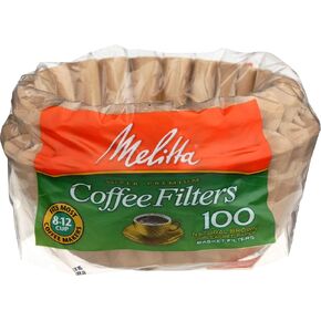 Coffee Filter Basket 8 to 12 Cup, 100 Count