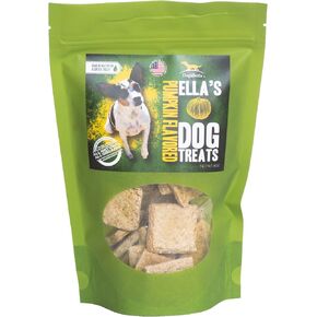 Ella's Diabetic Dog Treats Pumpkin (8oz) - Low Glycemic Ingredients - Vet Approved - Made in USA by Owners of Diabetic Dogs - Developed to Help Keep Glucose Levels Stable
