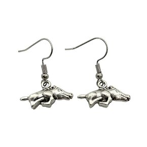 Razorback Hog Earrings - Pig Animal Jewelry for Women, Gift for Her