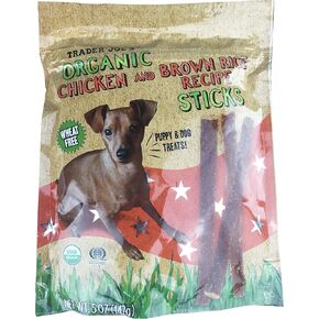 Trader Joe's Organic Chicken and Brown Rice Recipe Sticks