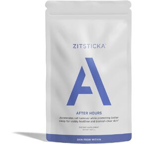 ZitSticka Cystic Acne for Women & Men w/ 30 Natural Caps w/ Multivitamin Oil & Probiotic Powder - Skin Discipline All-In-One Supplements for Hormonal Acne, Skin Clarity & Tone - Dermatologist Tested