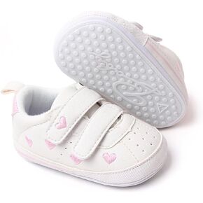 Baby Girls Boys Canvas Shoes Infant Soft Anti-Slip Sole Newborn First Walkers Star High Top Unisex Toddler Denim Sneaker in Saudi Arabia