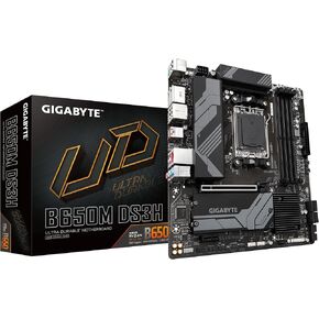 GIGABYTE B650M K (AM5/ LGA 1718/ AMD/ B650/ Micro-ATX/ 5-Year Warranty/ DDR5/ 2X PCIe 4.0 M.2/ PCIe 4.0/ USB 3.2 Gen2 Type-C/ 2.5GbE LAN/Motherboard)