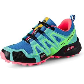 Women's Hiking Shoes Waterproof Hiking Sneakers Trekking Shoes Trail Walking Running Camping Shoes Non-Slip Breathable Comfortable Lightweight