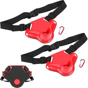 SANLIKE 2PCS Adjustable Fishing Fighting Belt ABS Rod Waist Support Tackle in Saudi Arabia