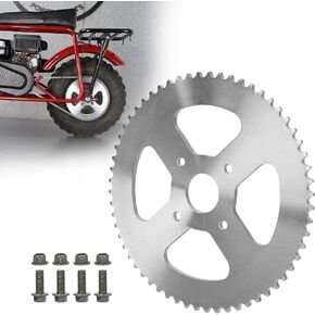 420 50T Rear Drive Wheel Sprocket for Coleman BT200X CT200U Trail 200 CT200U-EX Baja Warrior Heat Massimo MB165 MB200 196cc 5.5 6.5hp Powersports Mini Bike Parts