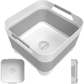 Portable Camping Sink, Foldable, Multi-Functional Wash Basin for Baby Bottles, Kitchen, RV, Outdoor Use, Sturdy & Easy to Clean