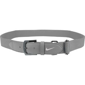 Nike Youth Baseball Belt 2.0 (White/Black, OneSizeFitsMost)
