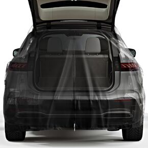 Car Tailgate Mesh Screen,59"x64" Magnetic Car Tailgate Tent Breathable Mesh Net for SUV MPV, UV & Privacy Protection Camping Mosquito Screen for 47.6~49.2in Tail Spacing,Car Camping Accessories