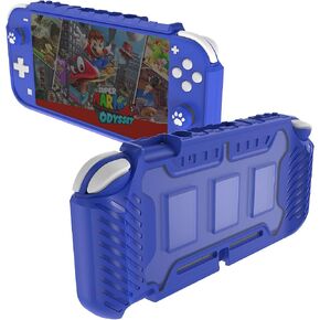 Switch Lite Protective Case, KIWIHOME Portable Cover Grip Case Only for Nintendo Switch Lite with Comfortable Grip & Game Card Slots (Turquoise) in Saudi Arabia