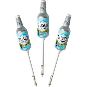 Busch Light Fishing Bobbers - 1-6 Pack Highly Visible & Durable Spring Slip Bobbers - Ideal for Tackle Box - Incredible Fishing Gear & Gift Fishing Floats