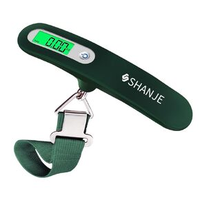 SHANJE Luggage Scale 110 Lbs High Precision Travel Digital Hanging Scales 50kg with Hook