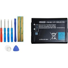 Vvsialeek SPR-003 Battery Compatible with Nintendo 3DS XL 1750mAh