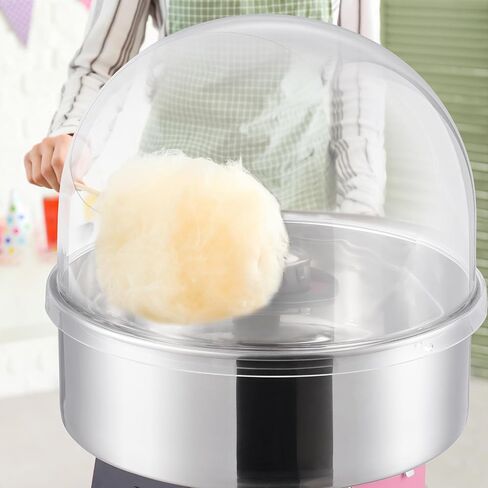 VEVOR Cotton Candy Machine Commercial, 1000W Electric Floss Maker with Stainless Steel Bowl, Sugar Scoop, Storage Drawer, Perfect for Home, Carnival, Kids Birthday, Family Party, Blue in Saudi Arabia
