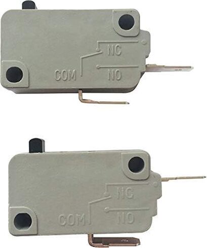 HSF KW3A 16A250V Microwave Oven Door Micro Switch, Fully suitable for Emerson DeLonghi (2PCS) in Saudi Arabia