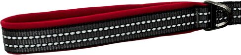 Franklin Pet Supply Nylon Dog Leash – Reflective – Comfort Fit – Neoprene Handle – 6 Foot – Dog Training – Walking – Black in Saudi Arabia