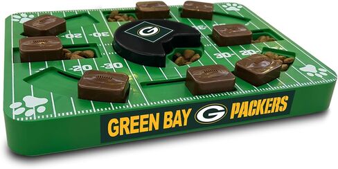Pets First NFL Green Bay Packers Puzzle Toy, Puzzle Treat Dog Toy, Interactive Dog Treat Toy, Dog Puzzle in Saudi Arabia