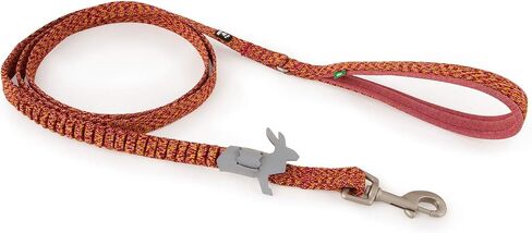 Hurtta Razzle-Dazzle Spring Leash, Blackberry, 6 ft x 1/2 in in Saudi Arabia