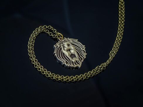 Seven Deadly Sins Escanor brass pendant - Nanatsu no Taizai anime manga - 7 - Wrath in Saudi Arabia