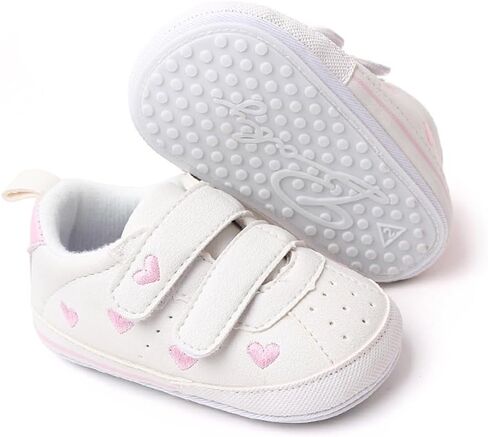 Baby Girls Boys Canvas Shoes Infant Soft Anti-Slip Sole Newborn First Walkers Star High Top Unisex Toddler Denim Sneaker in Saudi Arabia