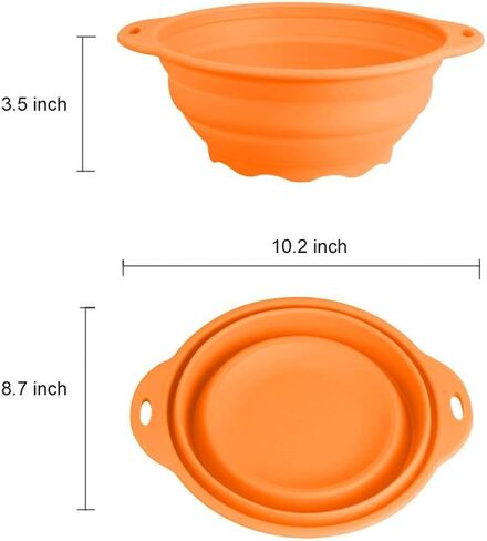 Collapsible Mixing Bowl, Silicone Mixing Bowl Large, Collapsible bowl for camping(9 Cups/71oz) in Saudi Arabia