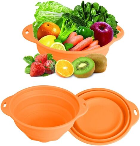 Collapsible Mixing Bowl, Silicone Mixing Bowl Large, Collapsible bowl for camping(9 Cups/71oz) in Saudi Arabia