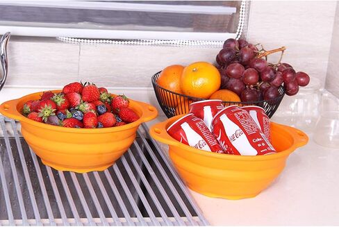 Collapsible Mixing Bowl, Silicone Mixing Bowl Large, Collapsible bowl for camping(9 Cups/71oz) in Saudi Arabia