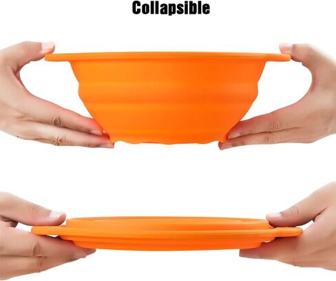 Collapsible Mixing Bowl, Silicone Mixing Bowl Large, Collapsible bowl for camping(9 Cups/71oz) in Saudi Arabia