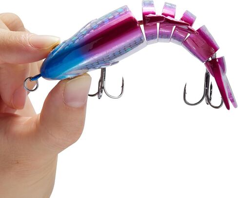 Bassdash SwimPomfret Hard Swimbaits with Built-in Steel Balls 3.9in 1.3oz Casting Panfish Bluegill Fishing Lure for Bass Walleye Pike Fishing in Saudi Arabia
