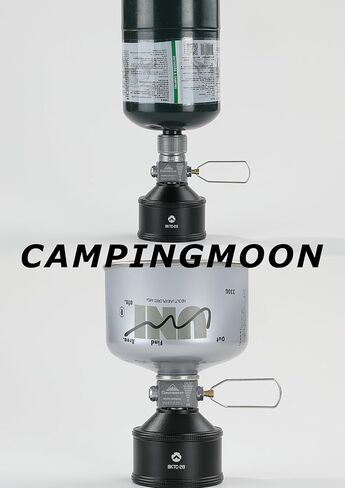 camping moon 35g Empty Refillable Propane Canister 1/13-lb Mini Tank Gas Fuel Cylinder EN417 Lindal Valve w/Refill Adapter 16oz Propane Adapter TC-28/Z15/Z22 in Saudi Arabia