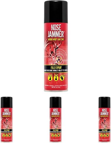 Nose Jammer Field Spray Natural Hunting Scent Eliminator Spray Deer Scent Blocker, Use on Clothes, Boots and Gear to Eliminate Odors in Saudi Arabia