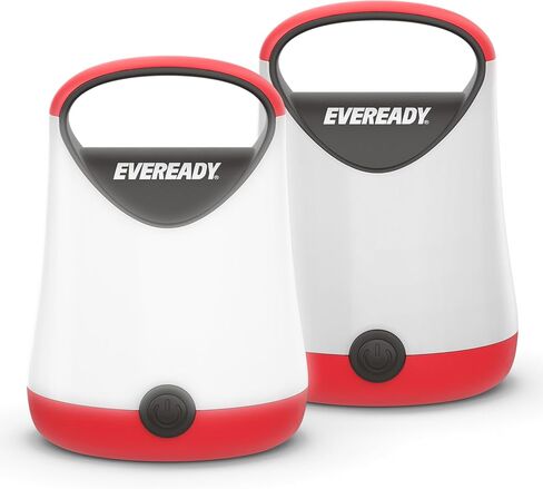 Eveready LED Camping Lantern, Bright Battery Powered Lantern, Water Resistant Hurricane Supplies, 100 Hour Run-time, Pack of 1 in Kuwait