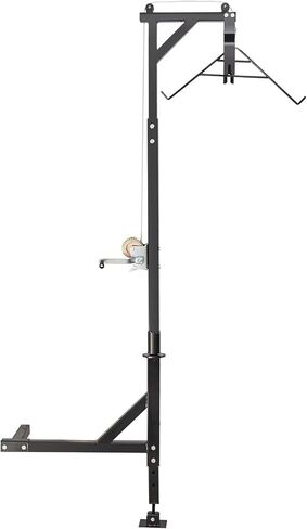 VEVOR Hitch Mounted Deer Hoist, 300lbs/400lbs Capacity Hitch Game Hoist, 2'' Truck Hitch Deer Hoist with Winch Lift and Gambrel Set, Adjustable Height in Saudi Arabia