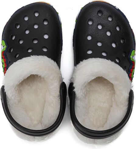 OHSNMAKSL Toddler Clog Slippers Garden Sandals Slip On Water Shoes Sneakers Cartoon Slides for Boys and Girls Children Beach Pool Shower in Kuwait