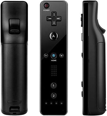 Wireless Remote Controller Gamepad Joystick for Nintendo Wii/ Wii U, w/ Silicone Case & Hand strap (Red) in Saudi Arabia