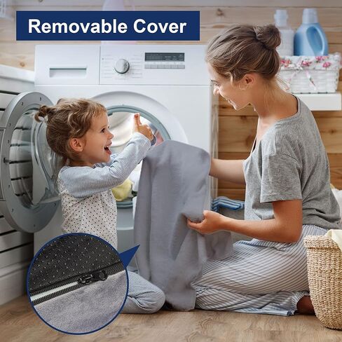 مرتبة تخييم من الإسفنج الذكي من Elevens، مرتبة محمولة قابلة للطي للخيمة والسيارة ووسادة نوم على الأرض ومرتبة سرير للضيوف مع حقيبة تخزين وغطاء قابل للإزالة in Kuwait