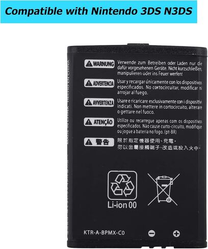Vvsialeek SPR-003 Battery Compatible with Nintendo 3DS XL 1750mAh in Saudi Arabia