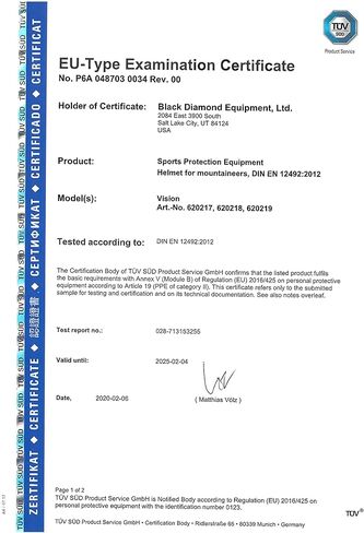 Black Diamond Equipment Vision Helmet - Bordeaux - Small Medium in Kuwait