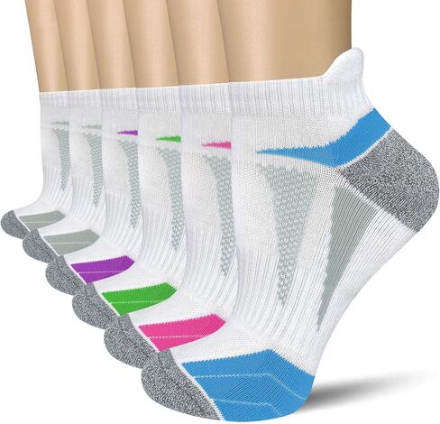 جوارب الجري الرياضية المبطنة للنساء من AKOENY (6 أزواج) in Kuwait