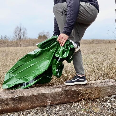 Ready Bivy. The Ultimate Survival Essential for go Bag or Emergency Backpack. Navy Seal Mylar Single use Emergency Blanket and Sleeping Bag by Clint Emerson. in Saudi Arabia