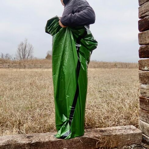 Ready Bivy. The Ultimate Survival Essential for go Bag or Emergency Backpack. Navy Seal Mylar Single use Emergency Blanket and Sleeping Bag by Clint Emerson. in Saudi Arabia