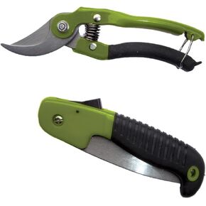 HME Hunter's Combo Pack - 5" Mini Folding Saw & Heavy-Duty Bypass Shears for Camping, Backpacking, Hiking, Hunting