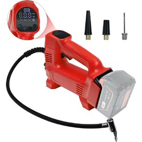 Cordless Tire Inflator Air Compressor for Dewalt 20V Battery, 150PSI Max Portable Air Pump with Digital Pressure Gauge& 3 Nozzle for Car Tires,Trucks,Motorcycles,Ball