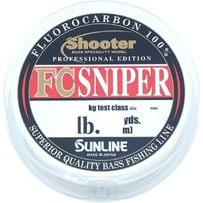 SUNLINE Fluorocarbon Line Shooter، قناص، طبيعي شفاف