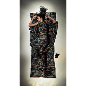 Cocoon Silk TravelSheet (Afr Rainbow, 86-Inch x 35-Inch)