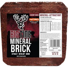Big Tine Mineral Brick, Cherry Rush, 20lbs