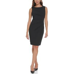 Calvin Klein Women's Sleeveless Sheath Dress with Starburst Detail in Kuwait