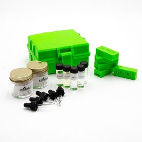 Leerburg’s AKC Scent Work Training Kit, Essential Oils, Birch, Clove, Anise, Cypress, Magnetic Odor Box, Dog Nose Work Kit Magnetic containers Dog Training Earth Magnet Lime Green